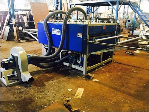 Brush Sanding Machine - Color: Blue And Green