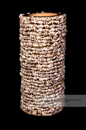 Handicraft seashell decorative flower vase