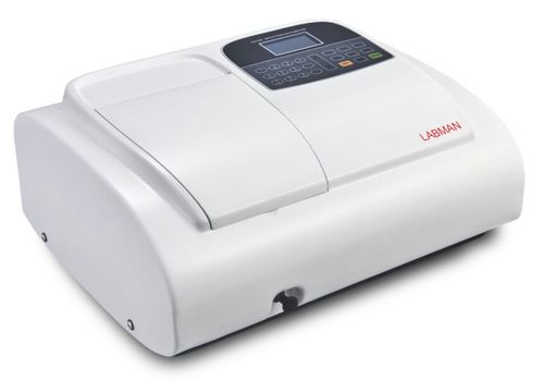 Single Beam UV-VIS Spectrophotometer - Plastic Construction, 8mm Thick Optical Base , Microprocessor Control with Auto Wavelength Setting and High-Quality Deuterium Lamp