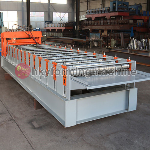 जस्ती इस्पात छत शीट और दीवार शीट रोल बनाने की मशीन