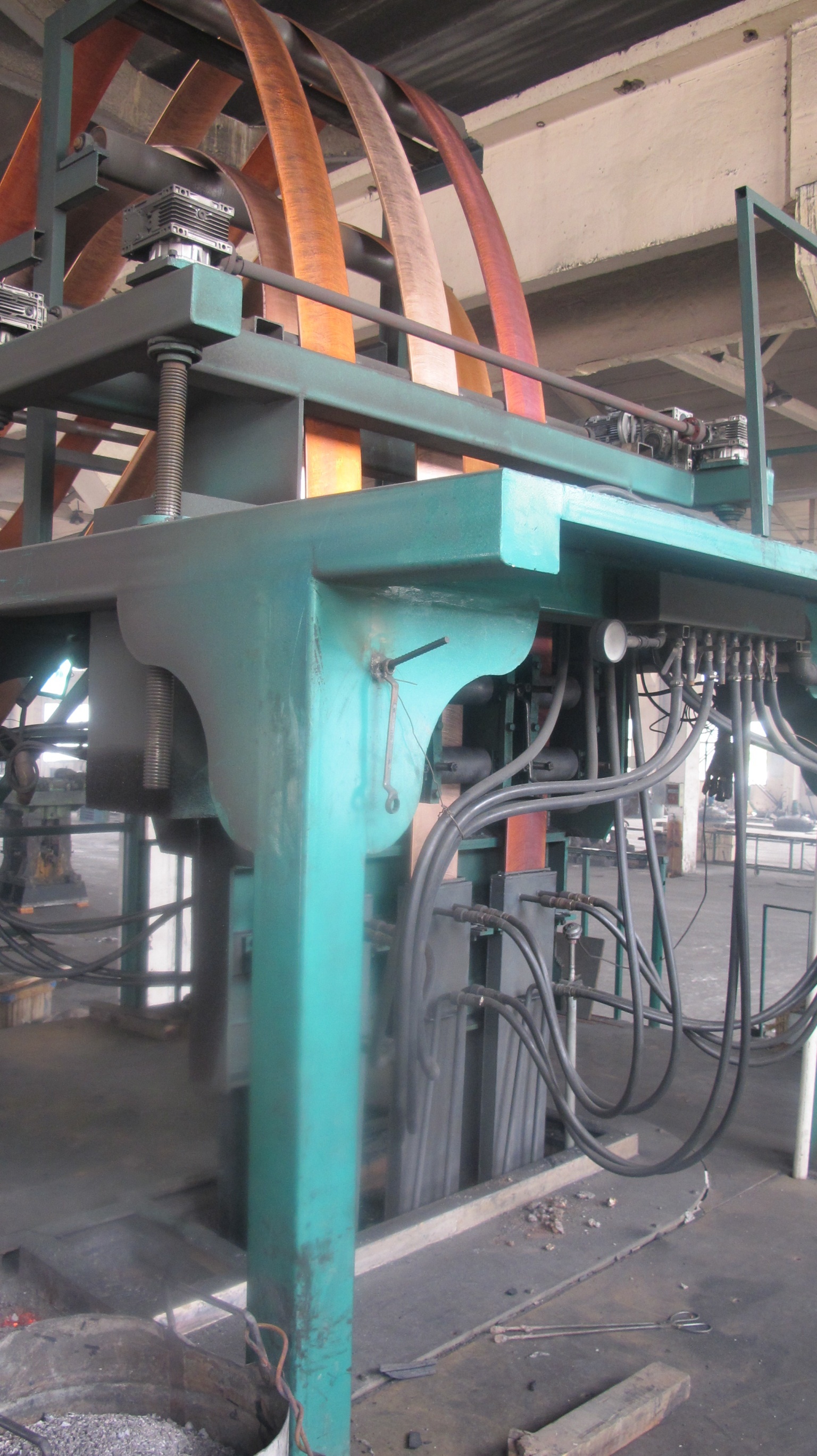 Upcasting Machine For Copper Strip