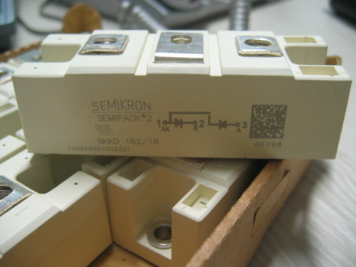 White Scr Rectfier Module Skkd162/16