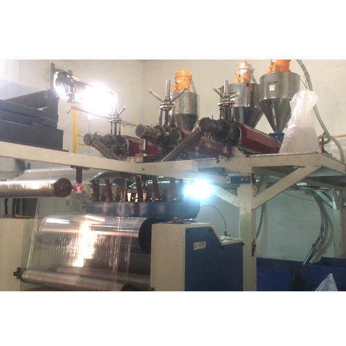 स्वचालित मल्टीलेयर सह-एक्सट्रूज़न कास्ट फिल्म एक्सट्रूज़न मशीन