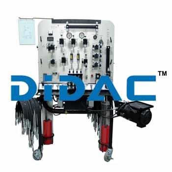 एडवांस्ड हाइड्रोलिक्स ट्रेनर के माध्यम से डबल साइडेड बेसिक