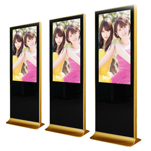Free Standing Multi Touch Screen Kiosk - 43 Inch Capacitive Display, 1920 x 1080 Resolution, Metal Build, Android OS, 1100 x 500 x 150 mm Dimensions