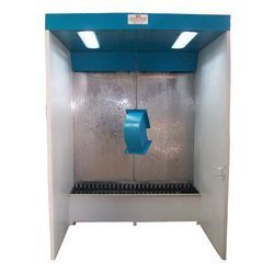 Water Wash Paint Booth - Steel, Customizable Dimensions | Variable Airflow Rate, Optimized Water Usage, Low Noise Level, Led Lighting, Digital Control System