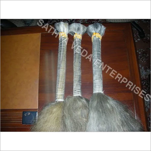 Indian Remy Single Drawn Grey Hair