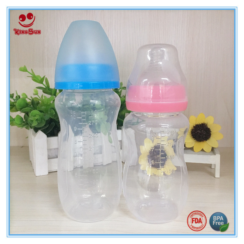 Transparent Best Baby Feeding Bottle With Soft Nipple
