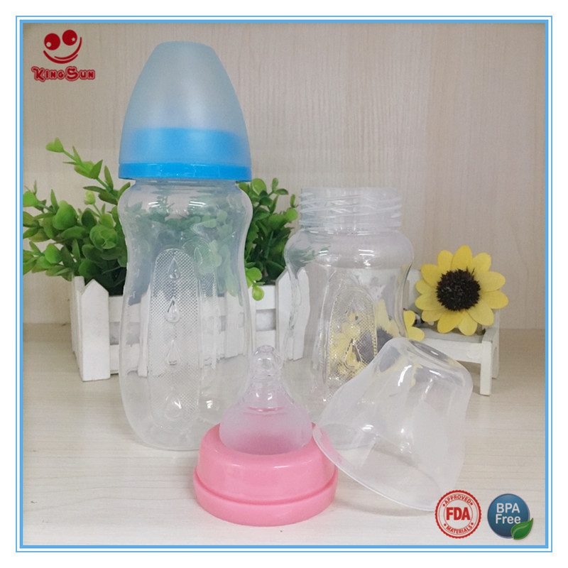 Transparent Best Baby Feeding Bottle With Soft Nipple