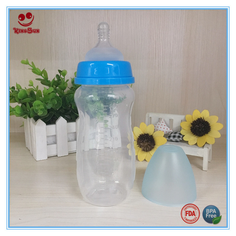 Transparent Best Baby Feeding Bottle With Soft Nipple