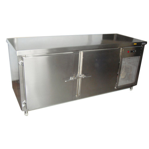 Silver Work Top Refrigerator Under Counter