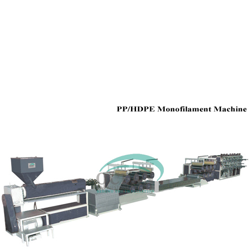 White & Blue Hdpe Monofilament Machine