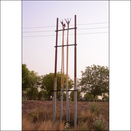 11 Mtr. Ms Swagged Tubular Pole 410-sp-55 (As Per Is2713)