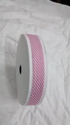 Decorative Mattress Ribbon Tape - 100m Polyester, 25mm Pink | Elegant Design, Durable, Versatile, Attractive Patterns