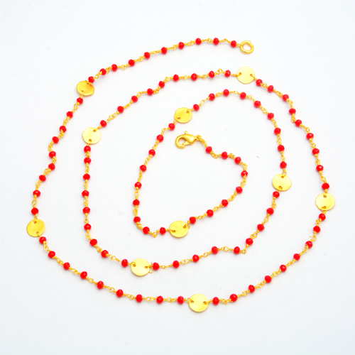 Same As Picture Gemstone Beads Necklace