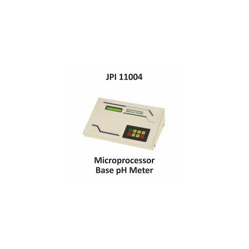 Microprocessor PH-EC-TDS Meter - Mild Steel, 220-240 Volt, 50 Watt Power | Elegant White Design for Industrial Use