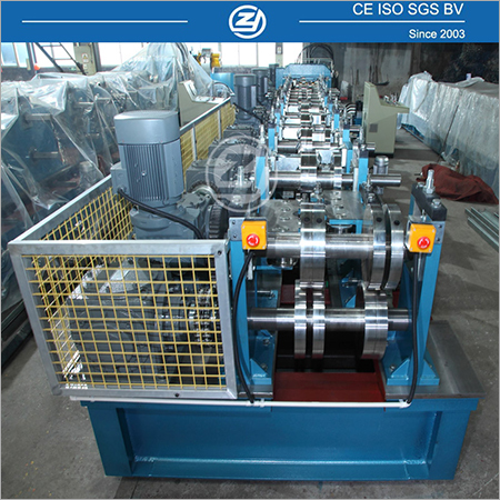 C Purlin Roll Forming Machine - Cr12 Mould Steel, Size Adjustable 100-240mm | Computerized Control, High Precision, Long Service Life