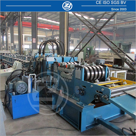 C Purlin Roll Forming Machine - Cr12 Mould Steel, Size Adjustable 100-240mm | Computerized Control, High Precision, Long Service Life