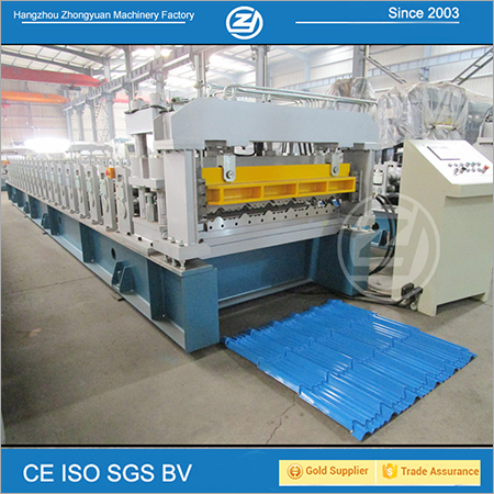 Step Tile Roll Forming Machine
