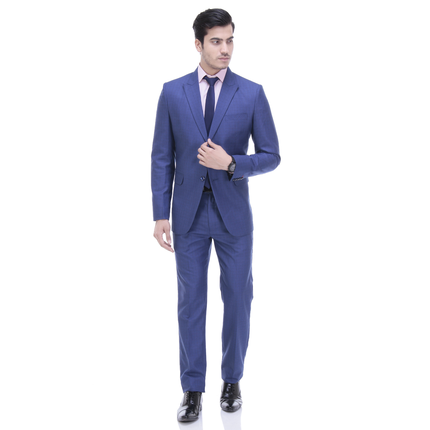 Blue Two Piece Suits