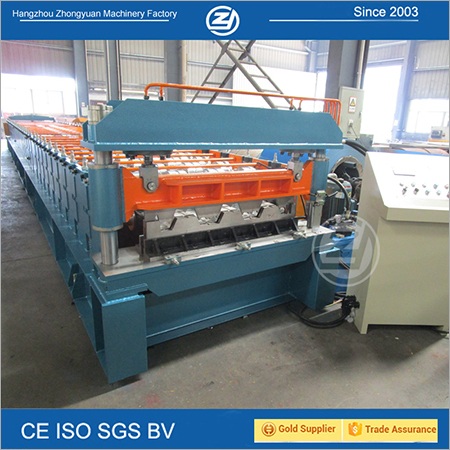 Decking Machine - 16m X 1.8m X 1.6m , High Efficiency, 12m/min Forming Speed, Hydraulic Cutting System, 22kw Electric Power, Automatic Plc Control