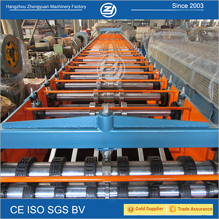 Decking Machine - 16m X 1.8m X 1.6m , High Efficiency, 12m/min Forming Speed, Hydraulic Cutting System, 22kw Electric Power, Automatic Plc Control