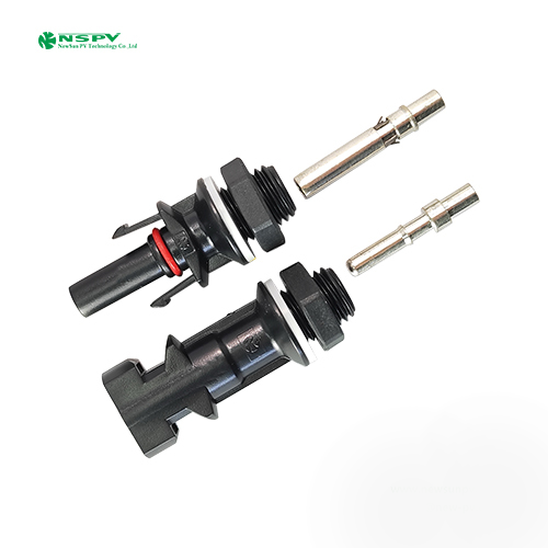Ip67 Waterproof 1000Vdc Pv4.0 Solar Panel Connector With Good Universality With Mc4 - Color: Black