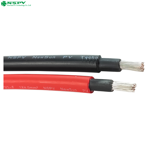IEC131/H1Z2Z2-K सोलर डीसी केबल TUV प्रमाणित सिंगल कोर सोलर पीवी वायर 1500V 1000V