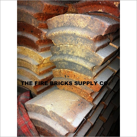 Group Circle Bricks - Fired Clay, 4" X 4" X 2", Shape: Brick | Strength: Serv Temperature 1250°C, Quality Standard IS 8