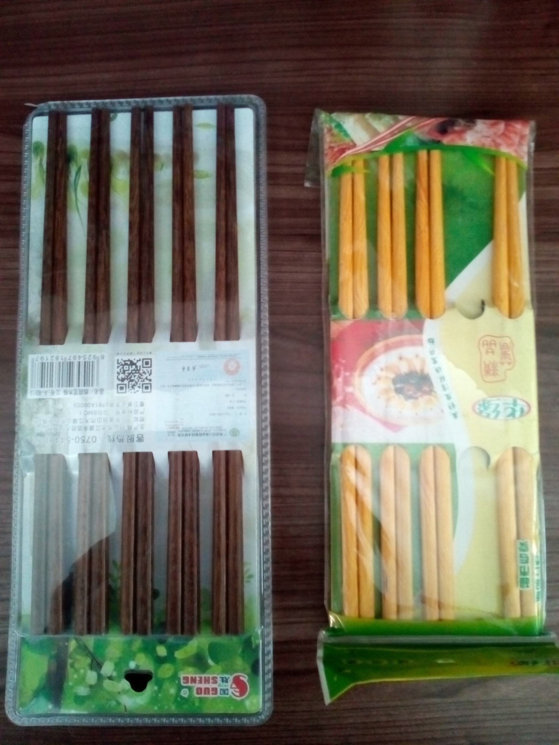 Chop Sticks - Acrylic, 11 Inch, Black | Durable Wooden, Bamboo, Plastic, And Hygienic For Safe Use