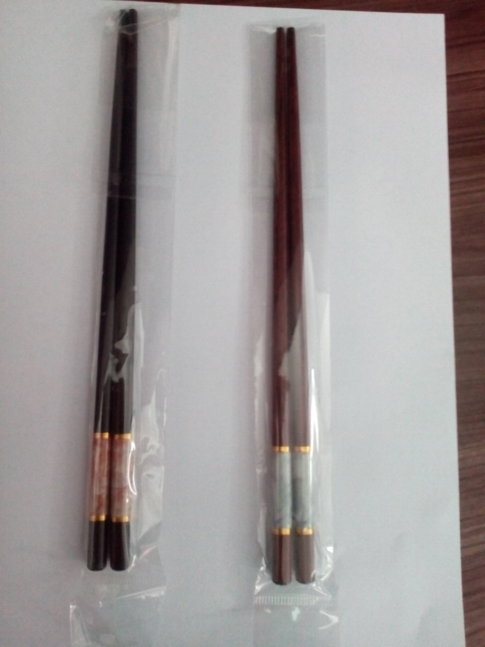 Chop Sticks - Acrylic, 11 Inch, Black | Durable Wooden, Bamboo, Plastic, And Hygienic For Safe Use