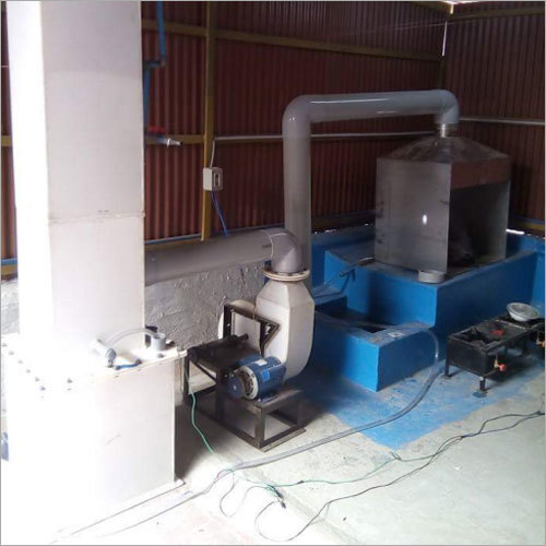 नाइट्रिक एसिड धुएं को शुद्ध करने की प्रणाली