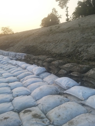 नॉनवॉवन जियोटेक्सटाइल बैग