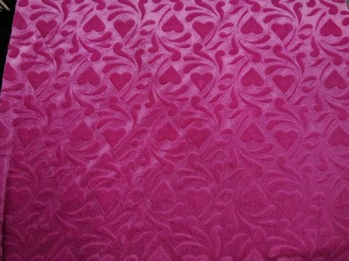 गुलाबी सादा कपड़ा