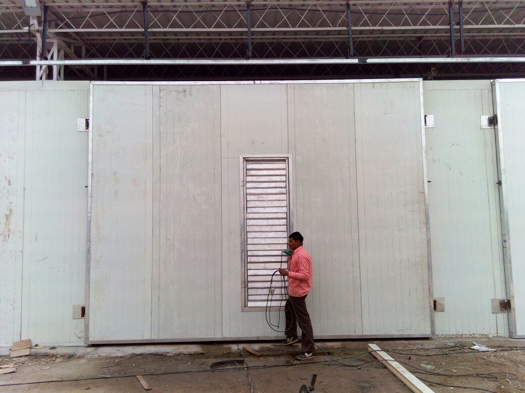 Low Noice Ac Room Door With Loover