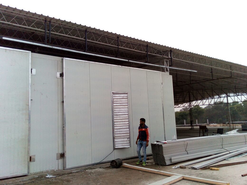 Low Noice Ac Room Door With Loover