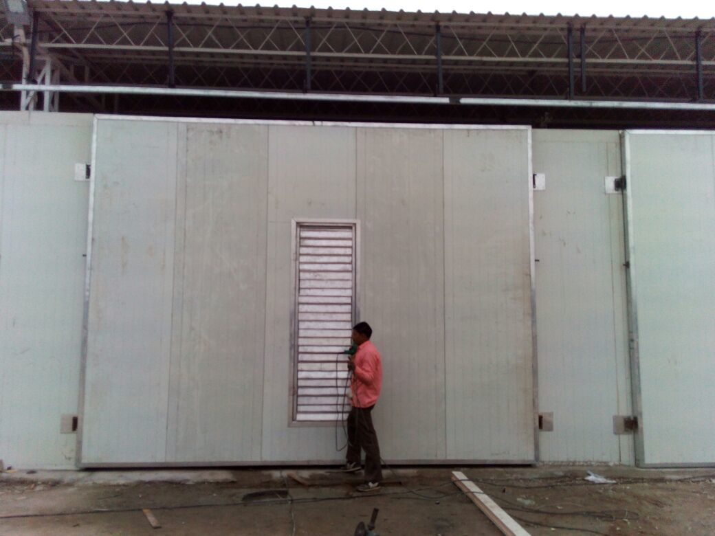 Low Noice Ac Room Door With Loover