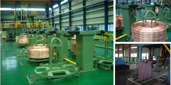 Upward Casting Continuous Machine For Copper Rod