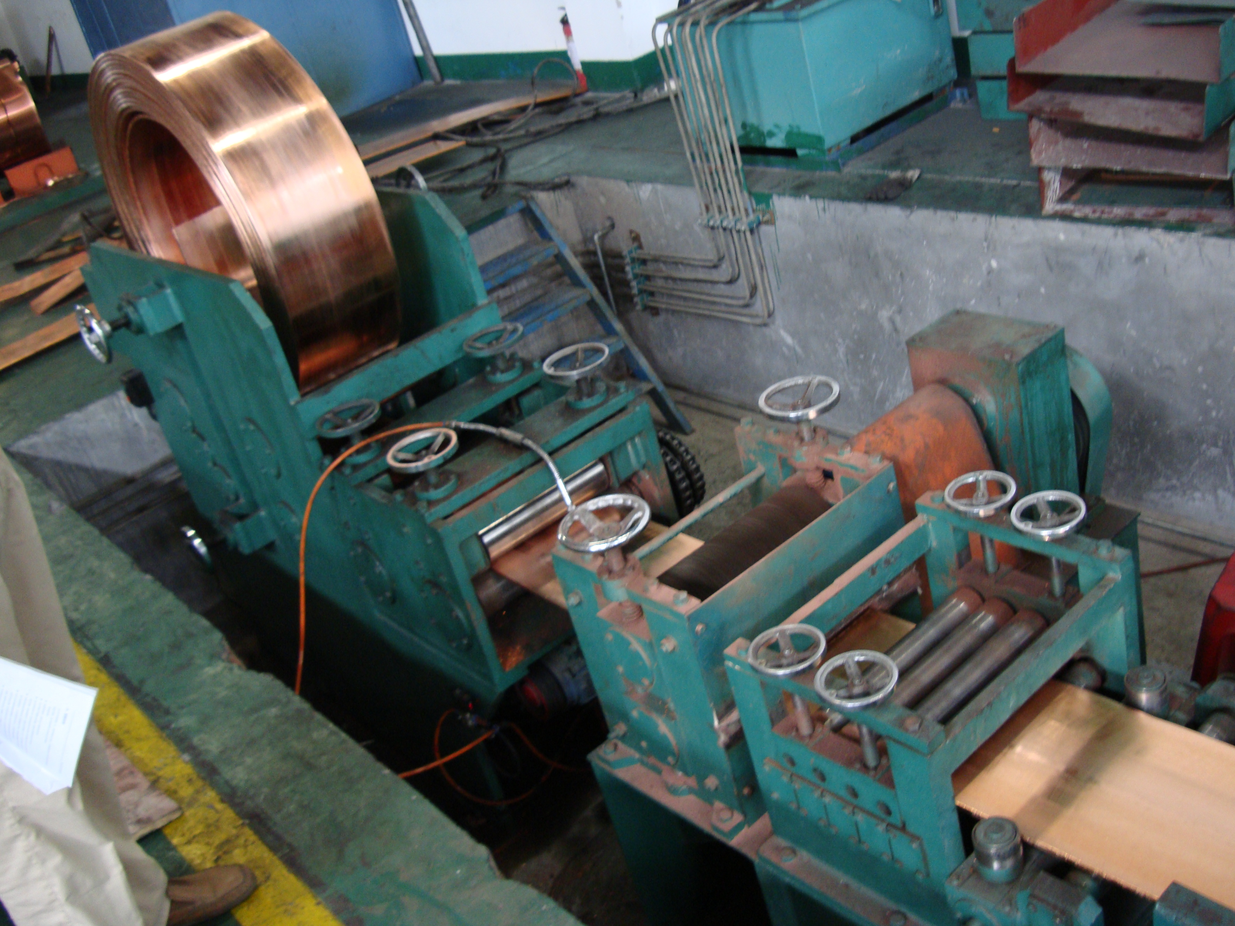 Upward Continuous Casting Machine For Copper Strip