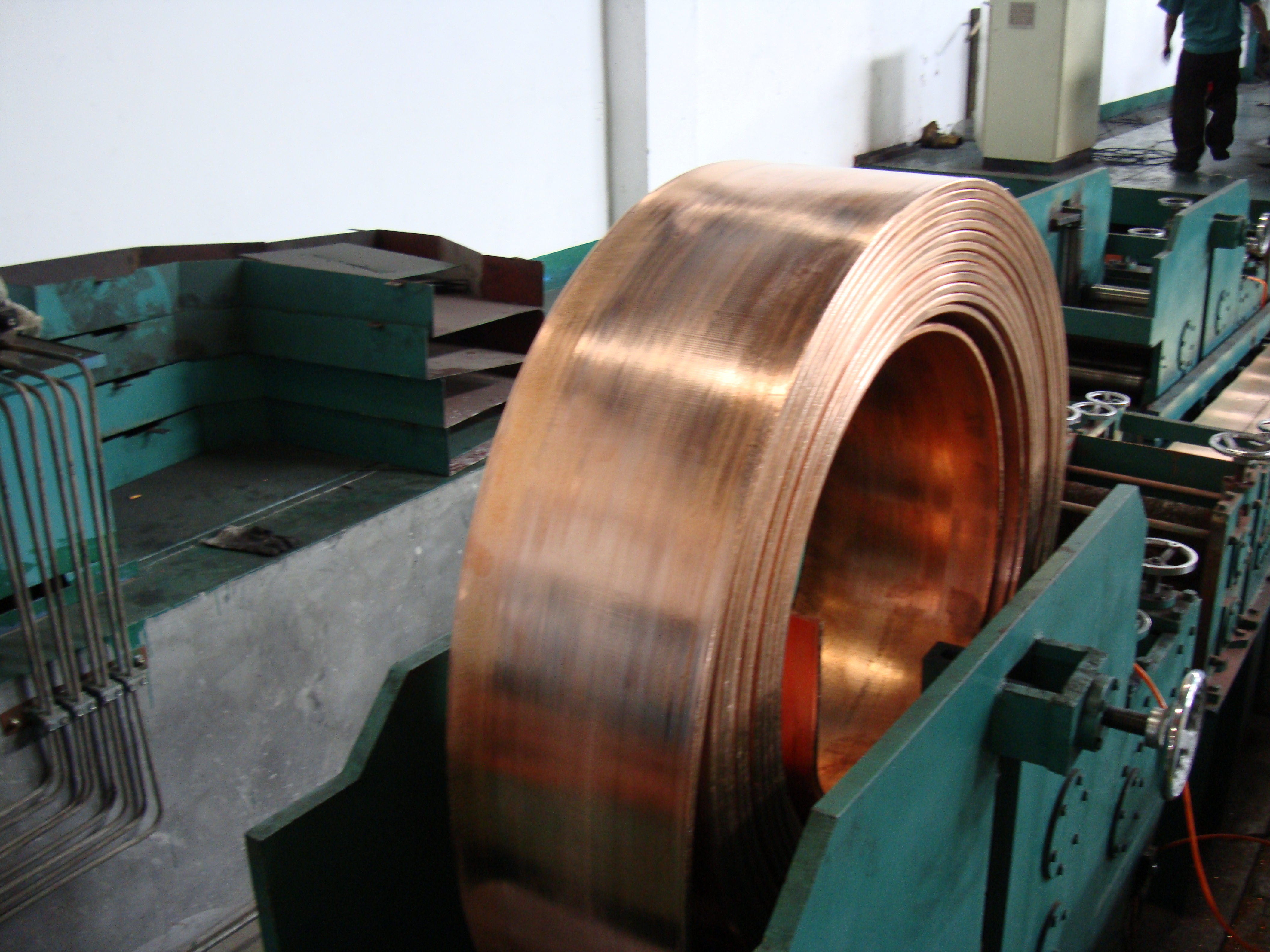 Upward Continuous Casting Machine For Copper Strip