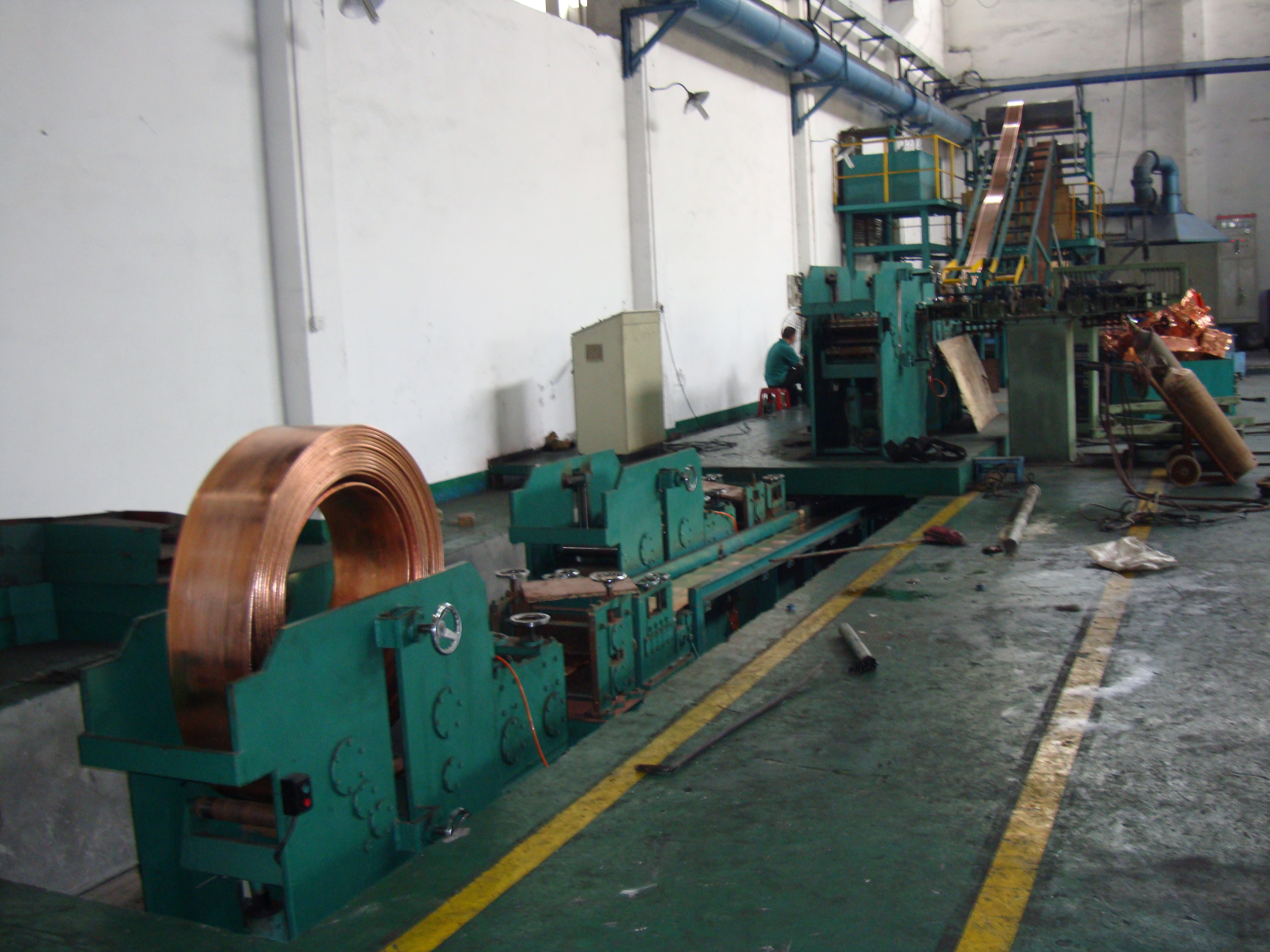 Upward Continuous Casting Machine For Copper Strip