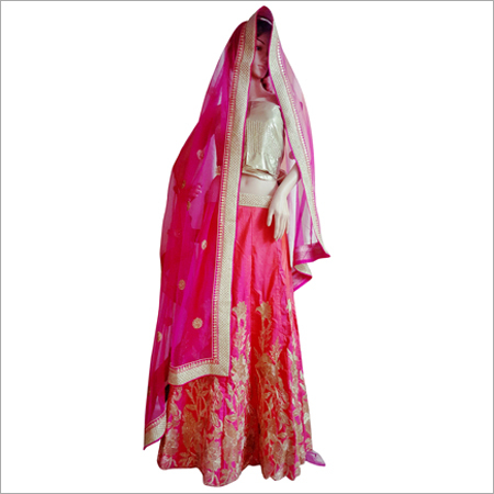 Fancy Lehenga Decoration Material: Lace