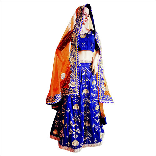 Zardoge Lehenga - Silk Fabric, Available in Sizes M, L, S | Alluring Color Combinations, Elegant Patterns, Quick Dry, Washable, Modern Style