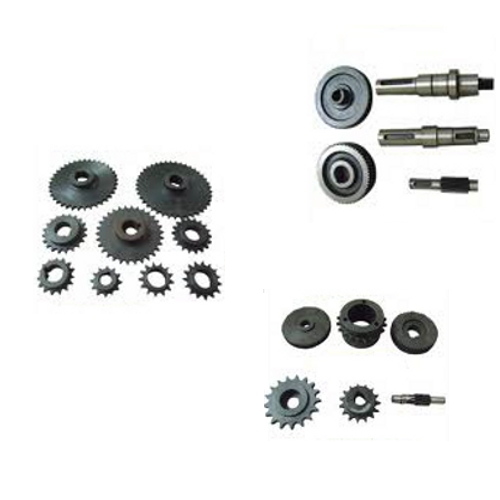 सर्कुलर लूम्स के लिए गियर्स और स्प्रोकेट