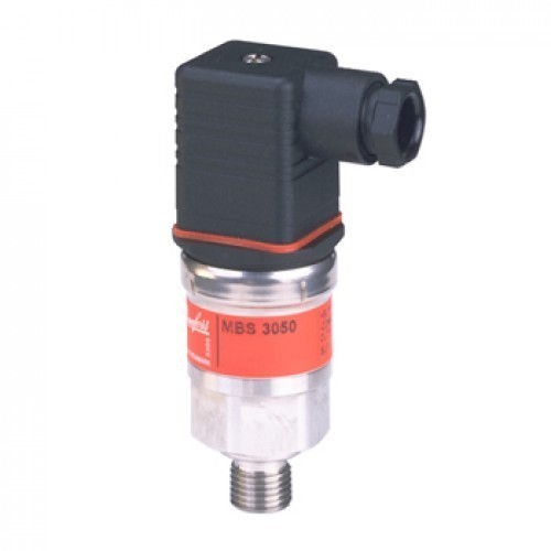 Silver And Brown Pressure Transmitter