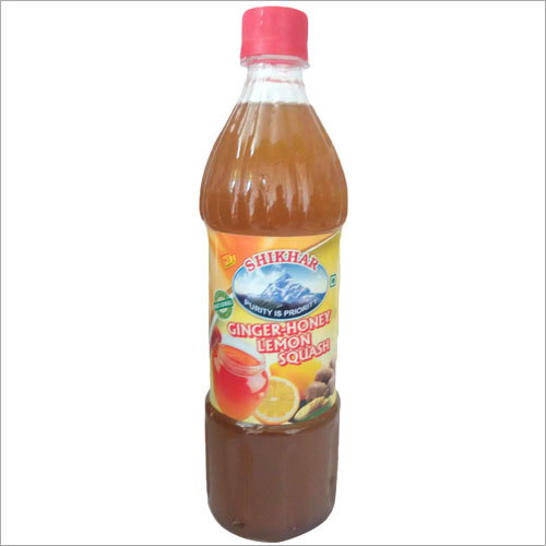 अदरक शहद नींबू स्क्वैश