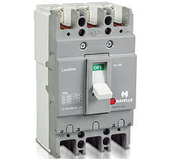 Havells MCCB - 220-415 Volt, IP54 Protection Level | White and Grey Finish, 50 Hertz Frequency