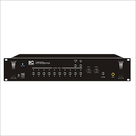 10 Zone Paging Systems - Black Color Design | Power Supply Enabled