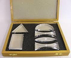 Optical Set - Glass Material, 150-500 Grams Weight | Laboratory Use, Durable Design