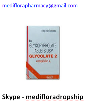 ग्लाइकोलेट मेडिसिन टैबलेट